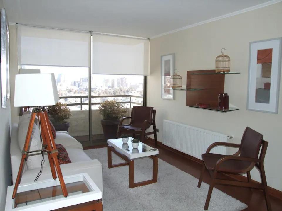 Depto Barrio Bellavista Turismo Clinicas Aire Acondicionado Apartment Сантяго Екстериор снимка